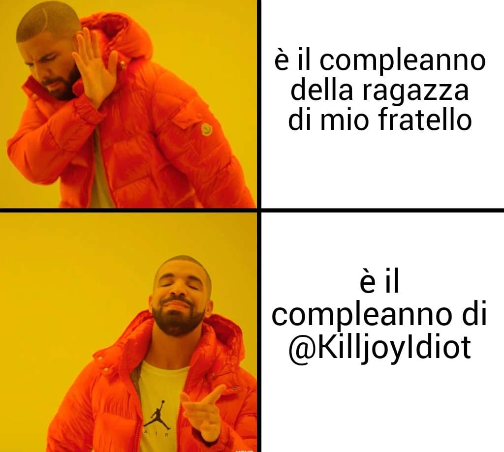 Approfitto di questo meme lol