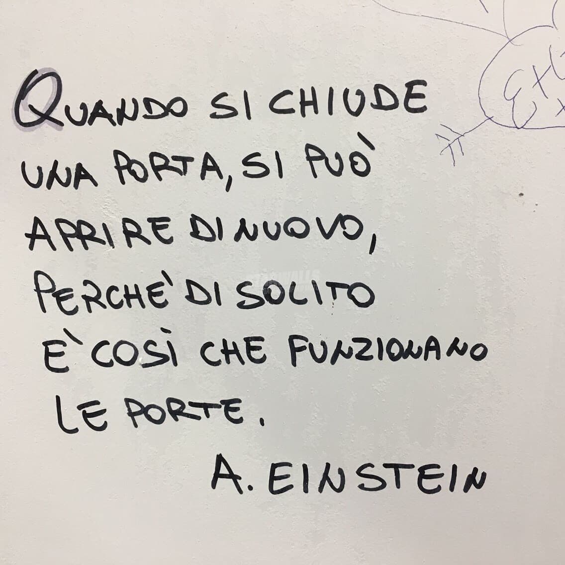 Scritte sui muri..