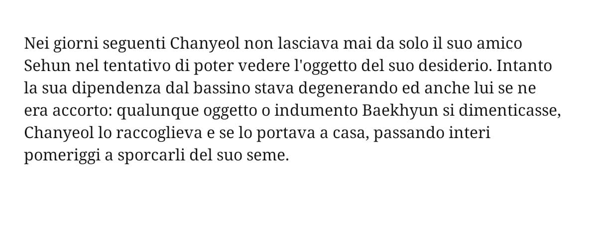 Credo che dovrò smetterla di leggere su Wattpad, sono arrivata troppo in basso....