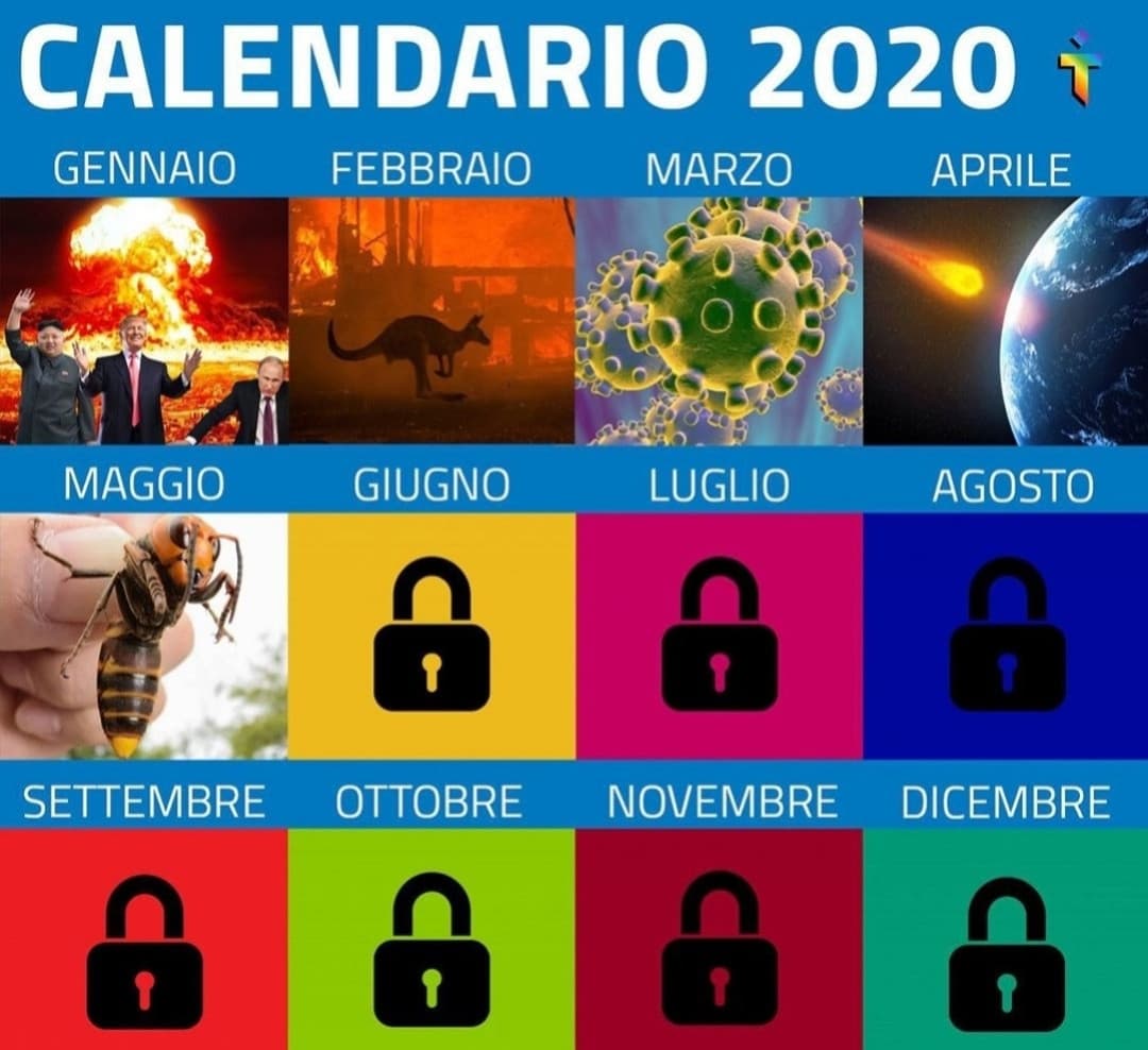 Siamo rimasti un po' indietro con il calendario, aggiungete qualcosa voi ?