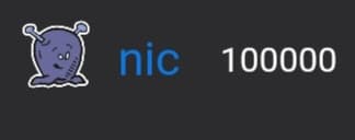 il misterioso 100000 che compare nei commenti di nic
