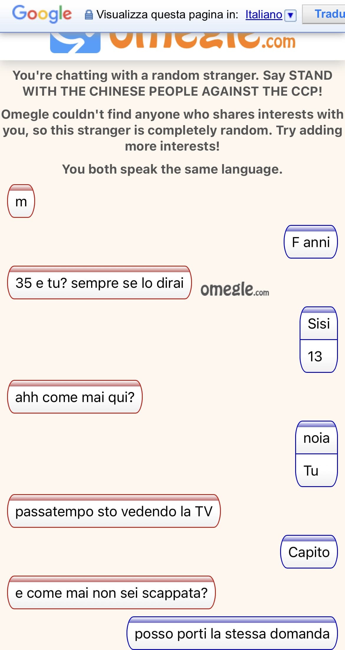 Fingersi una 13enne su omegle ed ottenere queste perle ✨✨