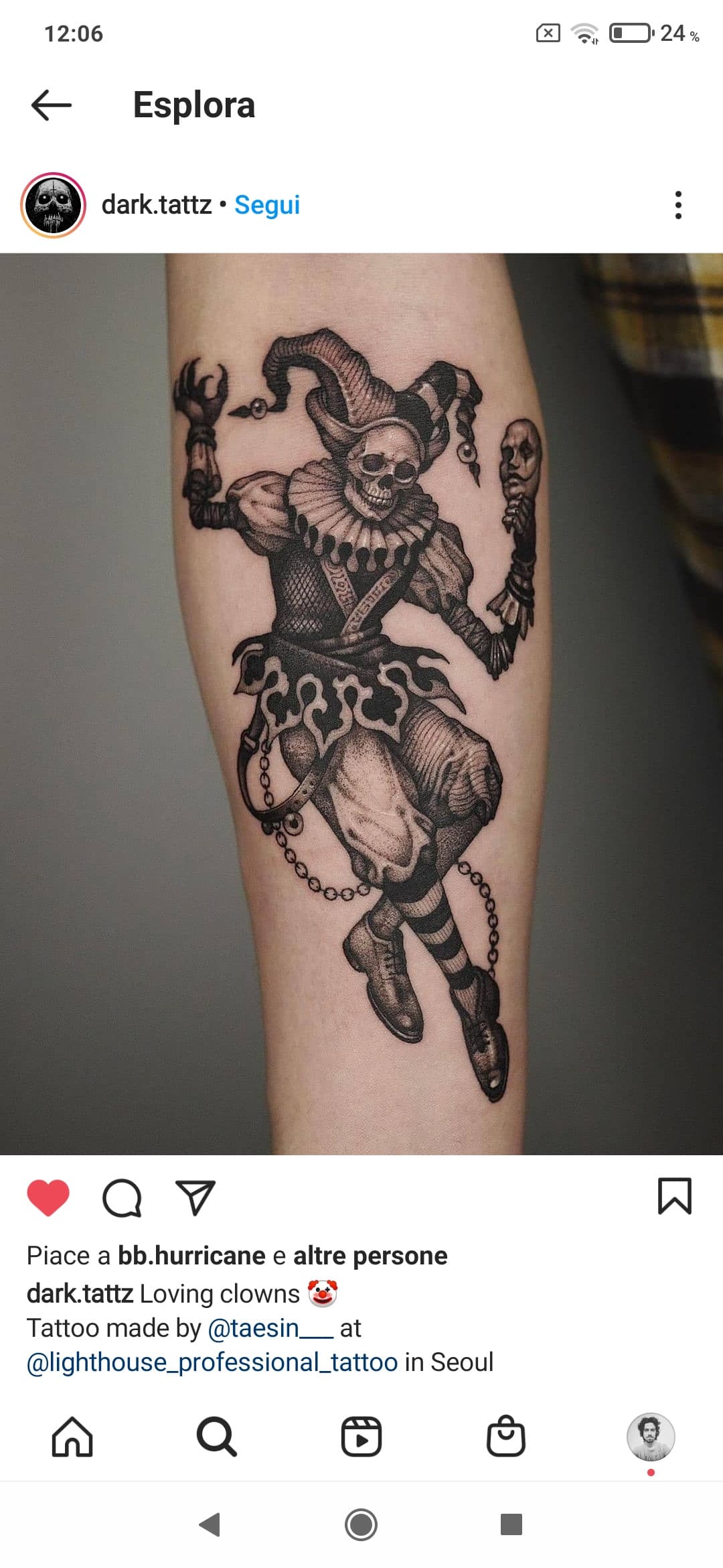 Mi sono innamorato di questo tattoo