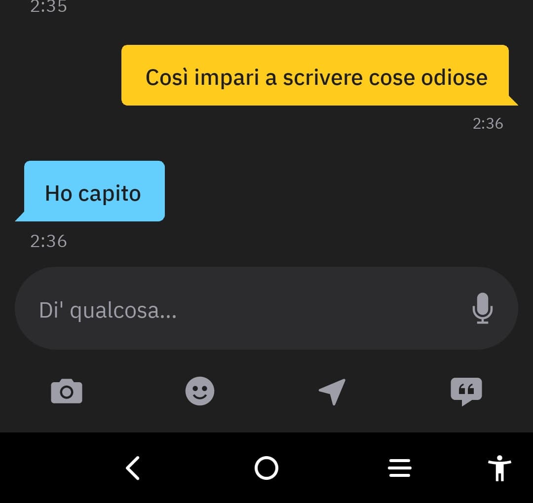 E gli sta bene