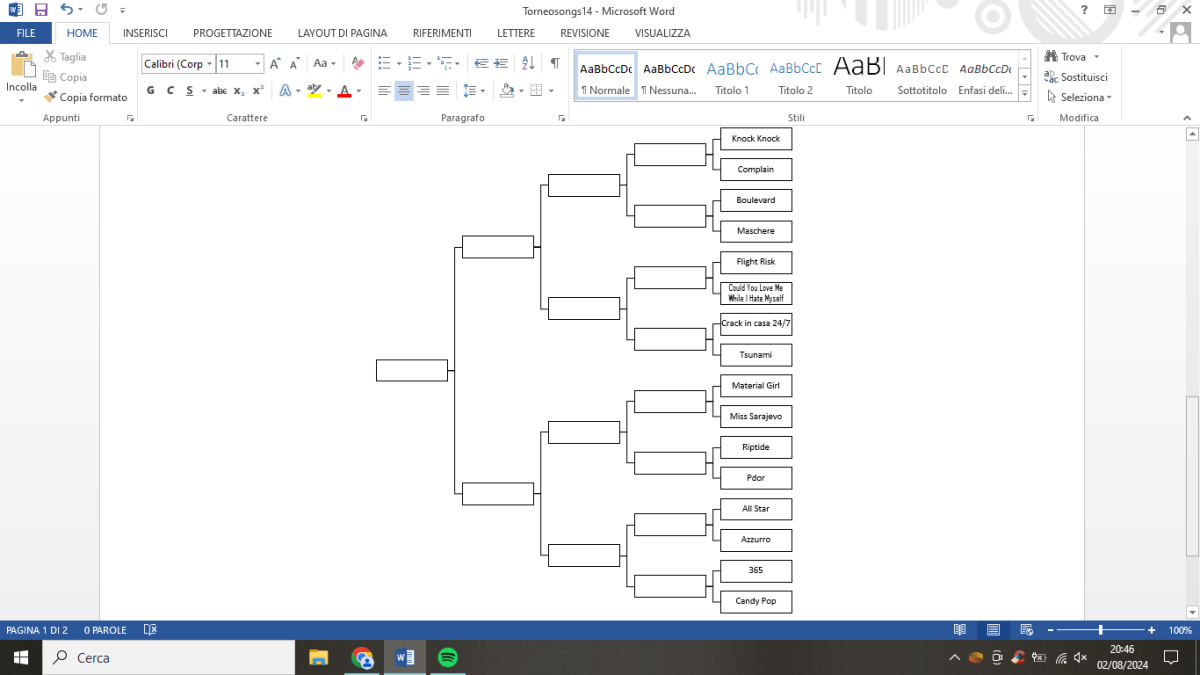 Quattordicesimo round: Riptide - Vance Joy vs Pdor - Mark the Hammer 