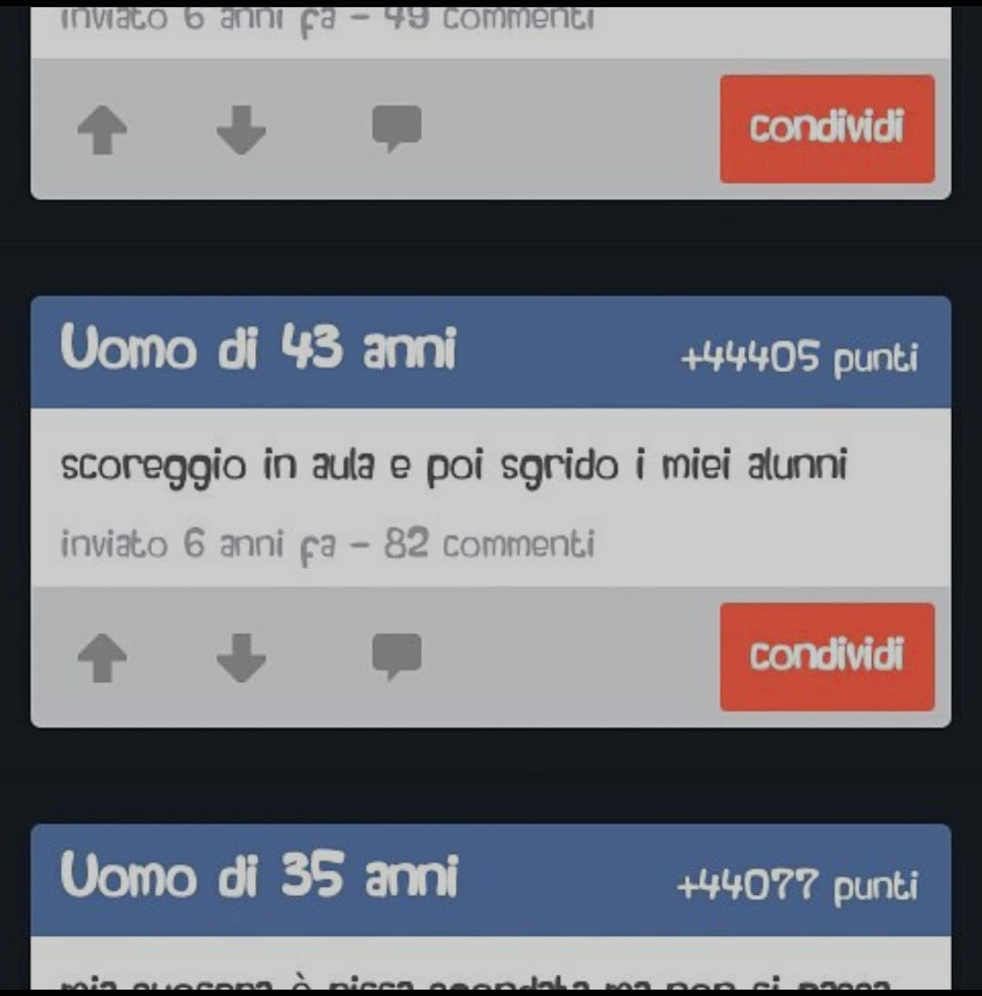 e poi c'è chi ricorda i "post" di insegreto così ??