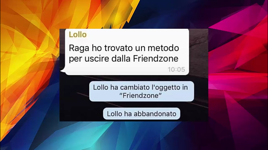 #Chat #Divertente #Friendzone