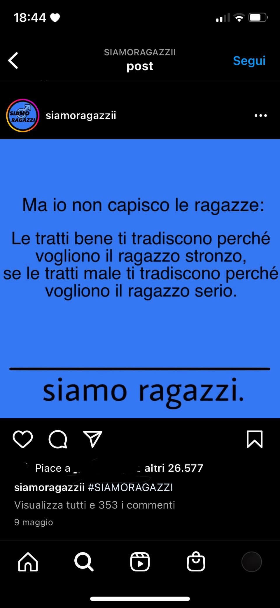 #siamoragazzi????????