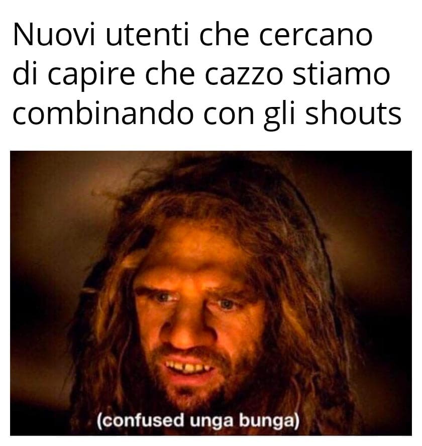 Cari nuovi utenti. Questa è una guerra di meme. Le facevamo nel lontano 2018 e io le ho vinte tutte ♡♡♡