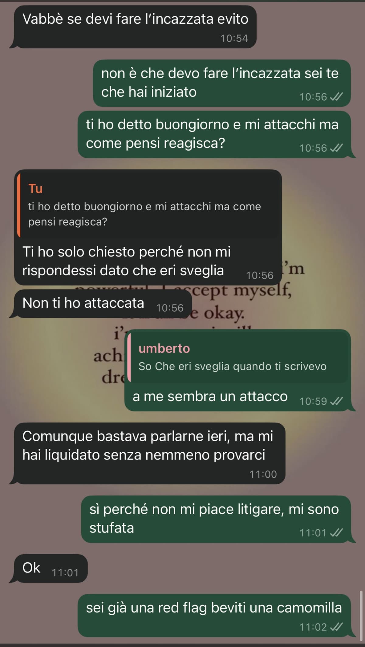 boh peggio di turetta (non ci sentiamo neanche da 3 settimane)