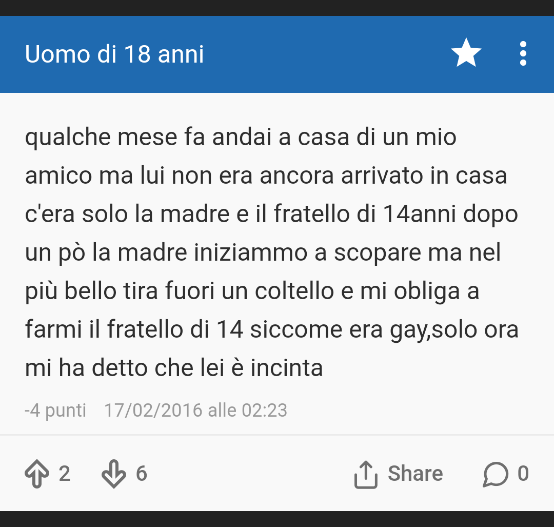 Aaaah il mio caro vecchio insegreto