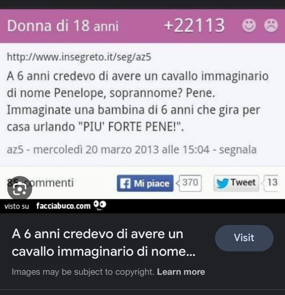 raga ma voi c'eravate quando??