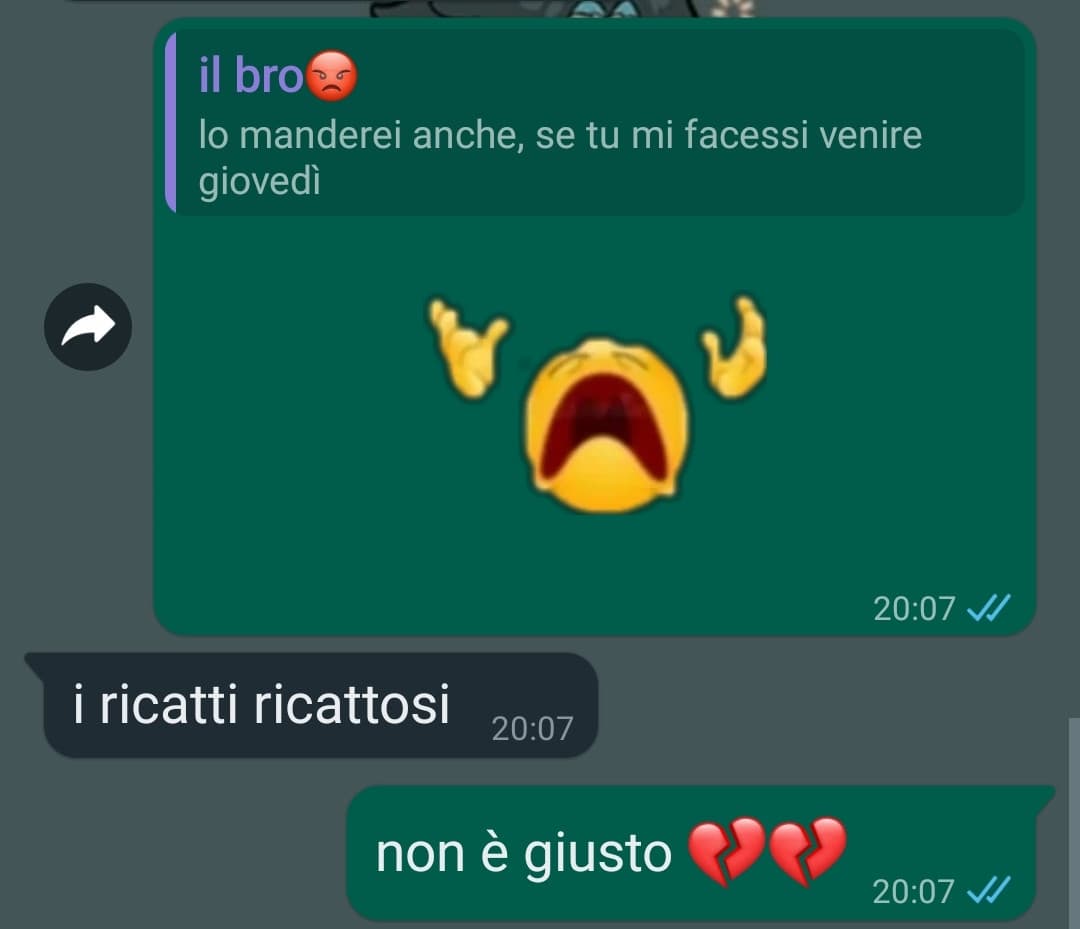 un mio compagno di classe vuole scoparw con noi giovedì cosa succede ?