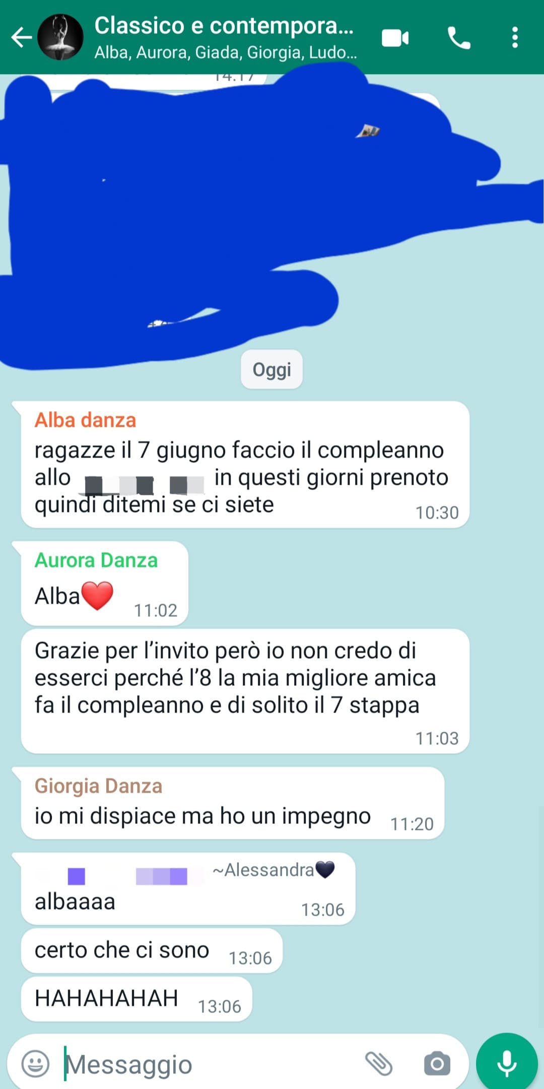 scuse per non andarci vi prego 