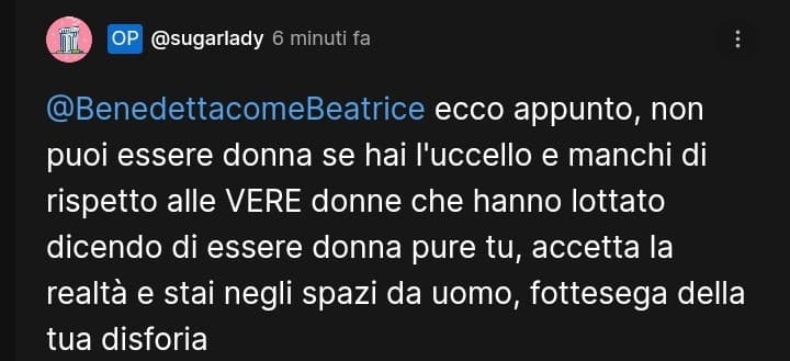 secondo me è un troll , sennò non si spiega tutta questa stupidità 