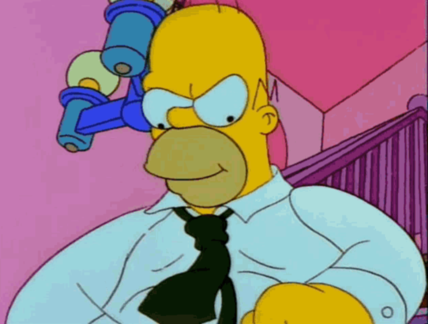 COSA STA FACENDO HOMER #CAPSLOCK