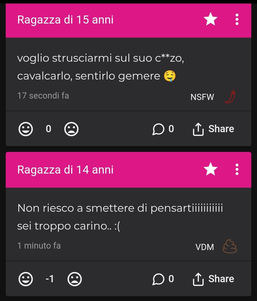 "Riassumi Insegreto in due segreti" 