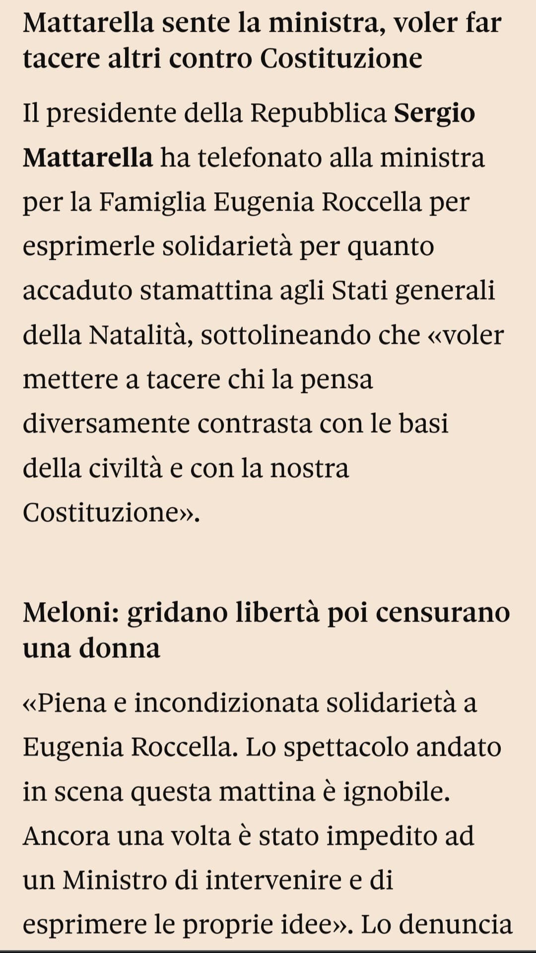 Che ridere la sinistra, danno dei fascisti a tutti poi sono i primi a togliere addirittura quello di espressione🤡