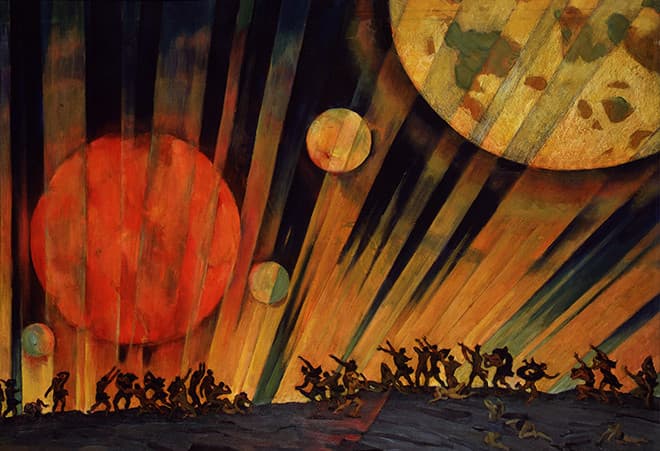 Konstantin Yuon - New planet (1921)