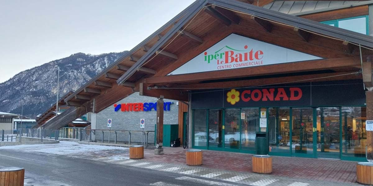 il nuovo Conad in val di Susa per variare un po' gli shouts di oggi (💩/grifoni)