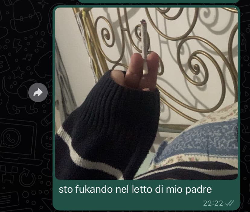 vi aggiornerò sul mio stato di sopravvivenza 