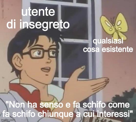 Nulla di personale, mi sono solo rotto i coglioni