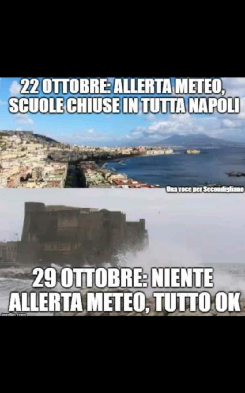 Questa cosa non è normale 