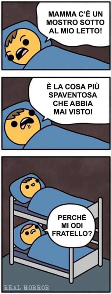 Mio fratello si nascondeva sotto il mio… 