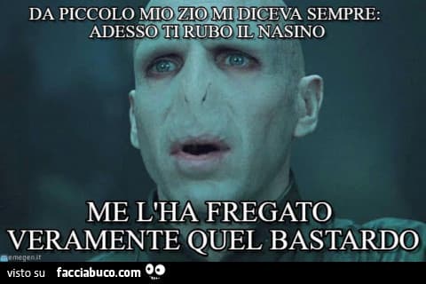 Voldemort ma davvero?.... 