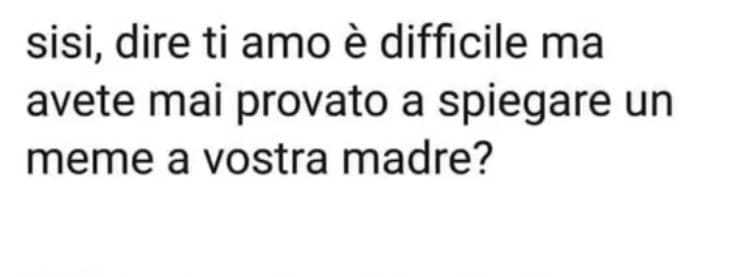 Lei :ma chi è? Xlx conosci?