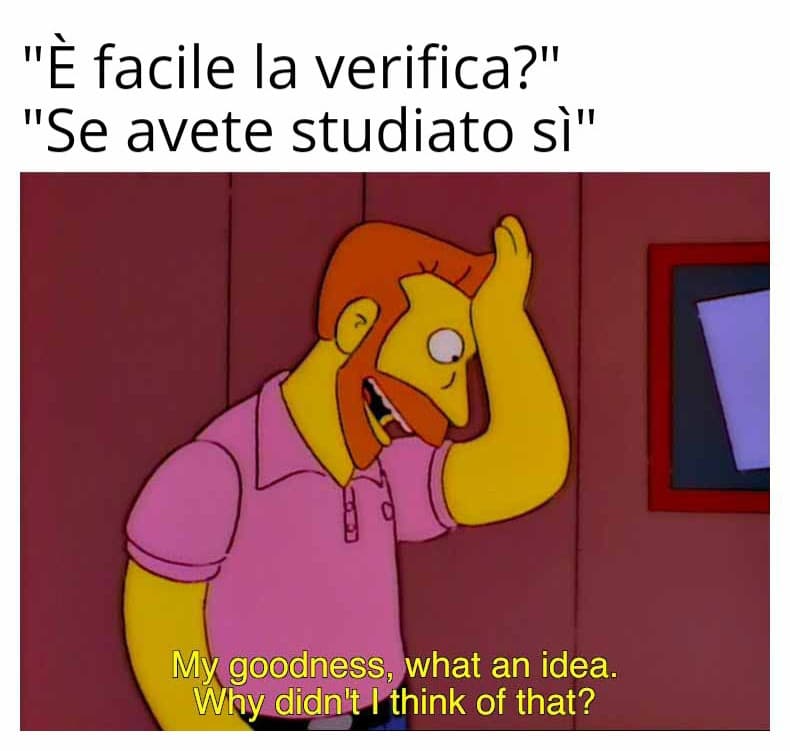 ogni volta che lo dicono