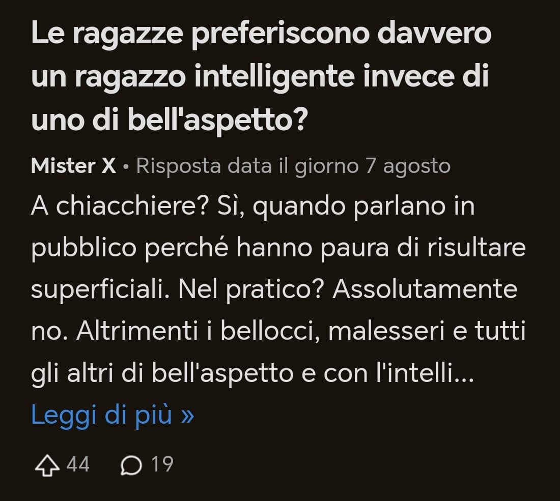 Quando ti stufi di Insegreto e ti trasferisci su Quora 