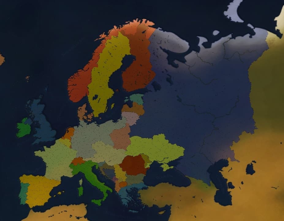 La mia europa ideale, è fantasia ovvio, non si intende offendere nessuno