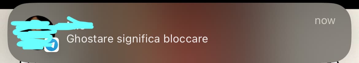 ghostare significa bloccare o semplicemente ignorare?