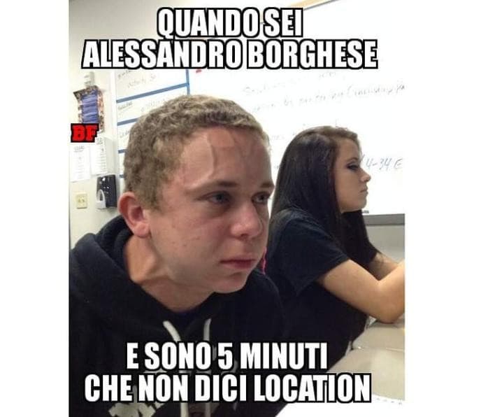 E così