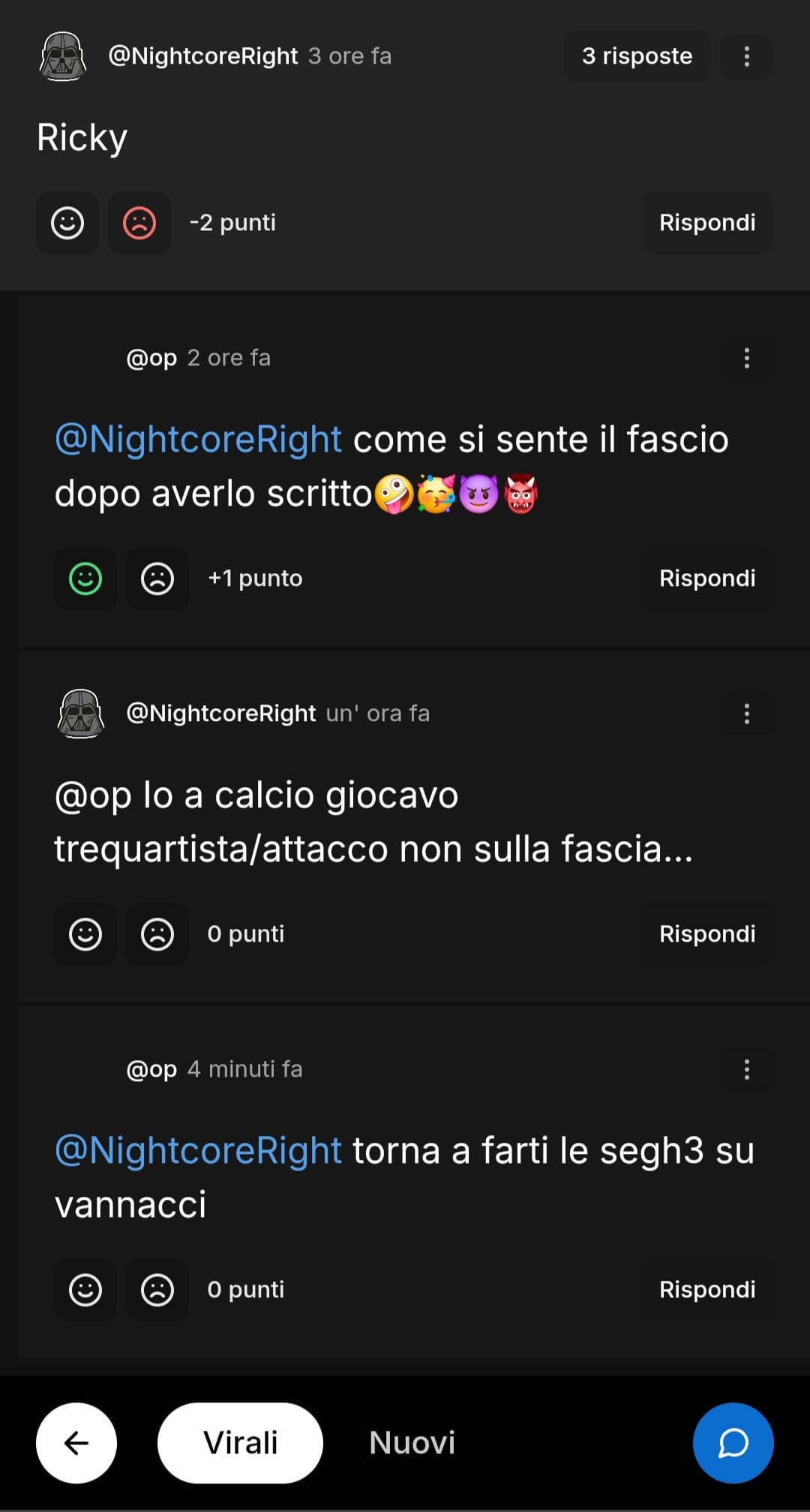 Nuovo passatempo sbloccato: chattare coi f4sc1st1 e shipparli fra loro per farli ecc1tare🥵