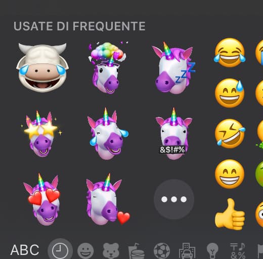 Qualcuno mi spiega? Io non ho mai usato ste emoji, è roba da gay. Ho solo aggiornato ad iOS 13.4 sarà mica quello? ?