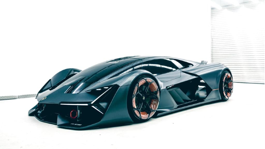 "Ma le macchine elettriche sono brutte!" Le macchine elettriche: (Lamborghini Terzo Millennio)