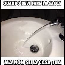 L'amico francese che non sa cos'é e ci caga dentro 