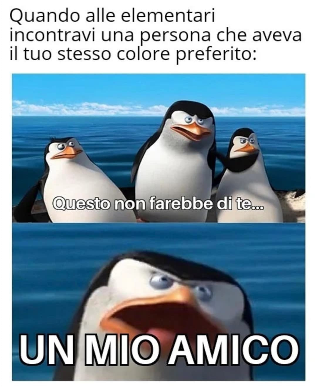 Quando già da piccola per socializzare dicevo "oh mio dio abbiamo lo stesso grembiule" sapendo che tutti lo avevano identico 