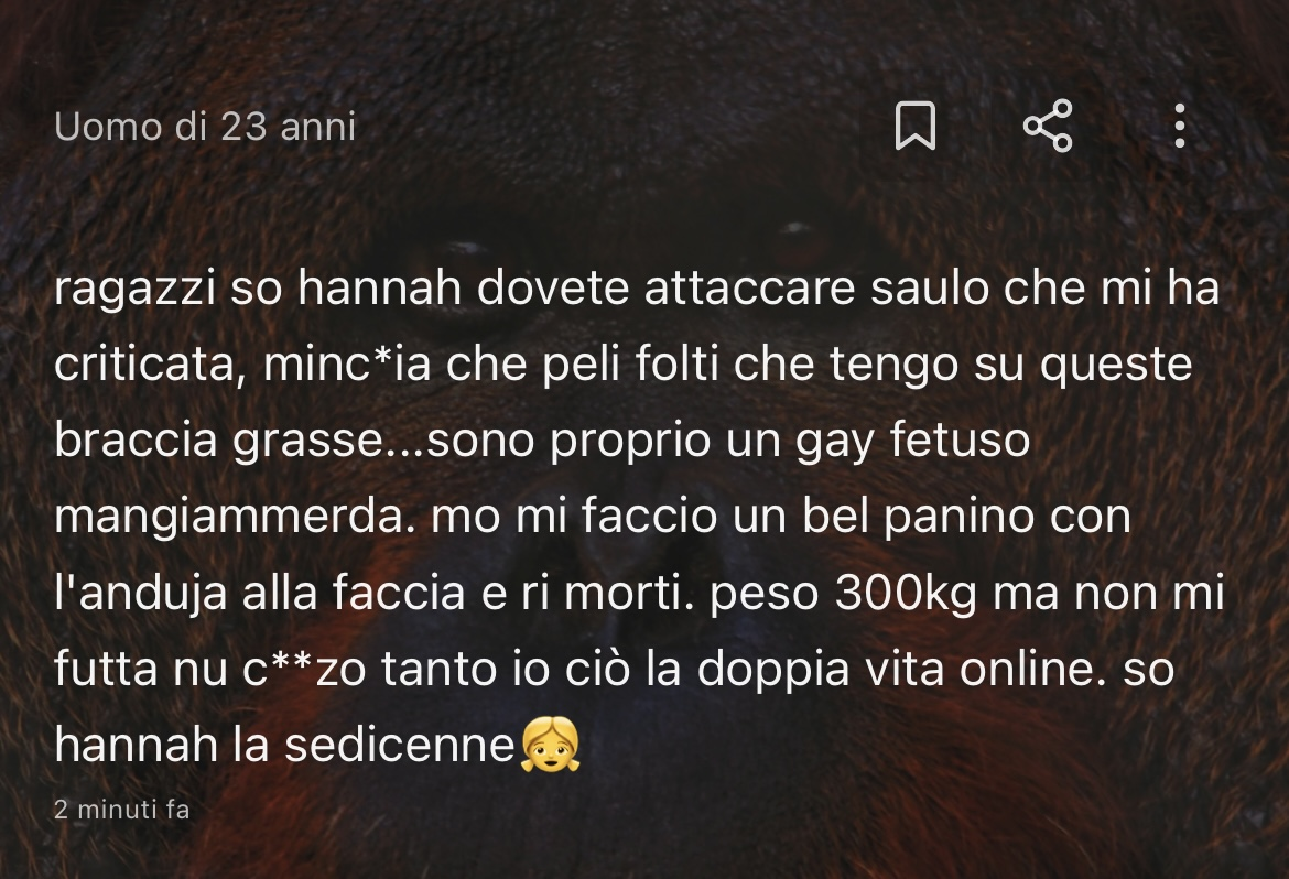 scusatelo raga, saulo aveva capito…