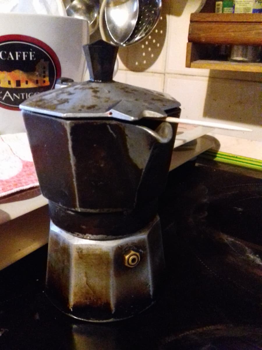 Penso che la mia caffetteria abbia un brutto vizio ?