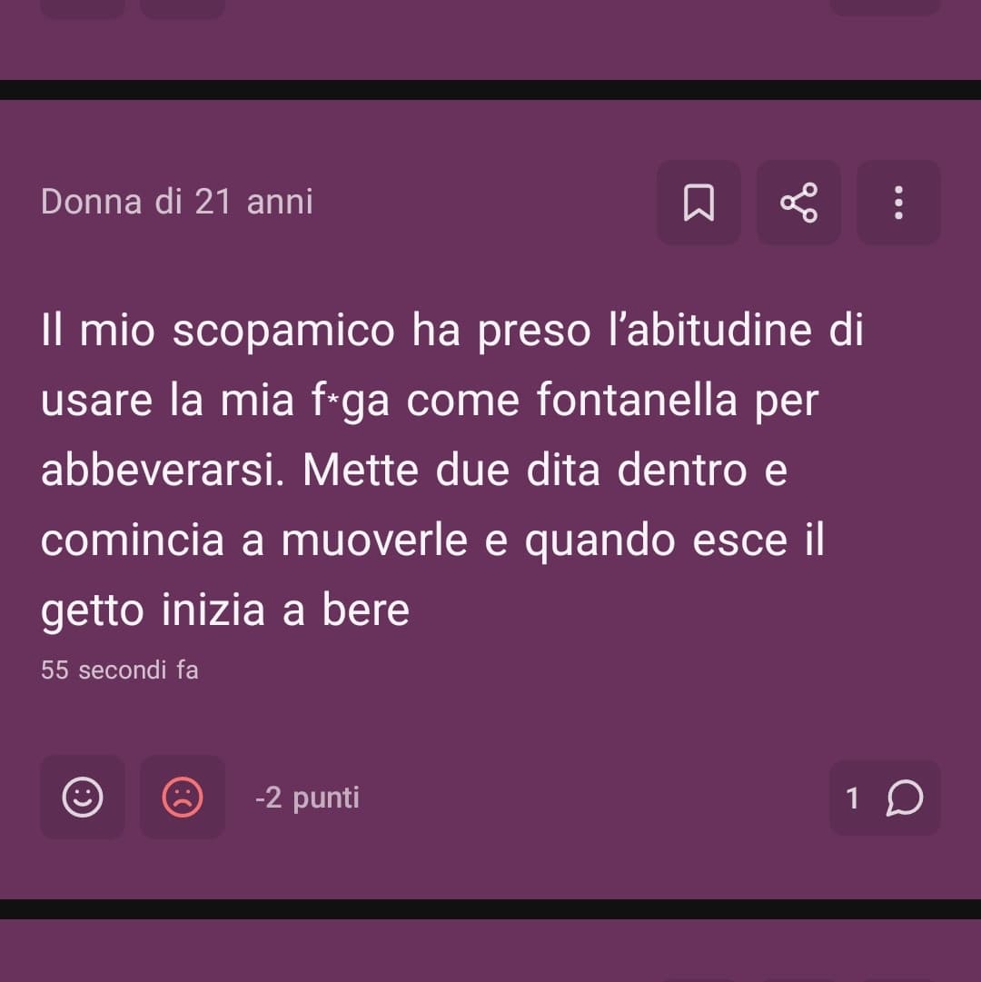 Io non- ehm... Sono MOOOOLTO perplesso, ok che alla fine i gusti son gusti PERÒ-