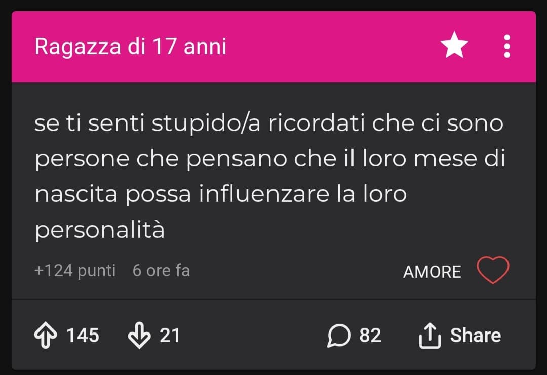 Qualche considerazione su questo segreto (descrizione)