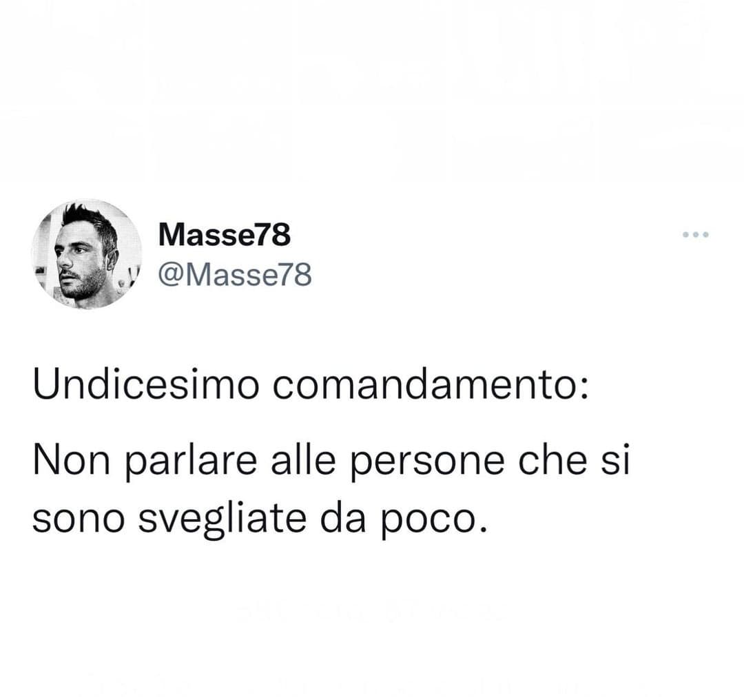 È una regola