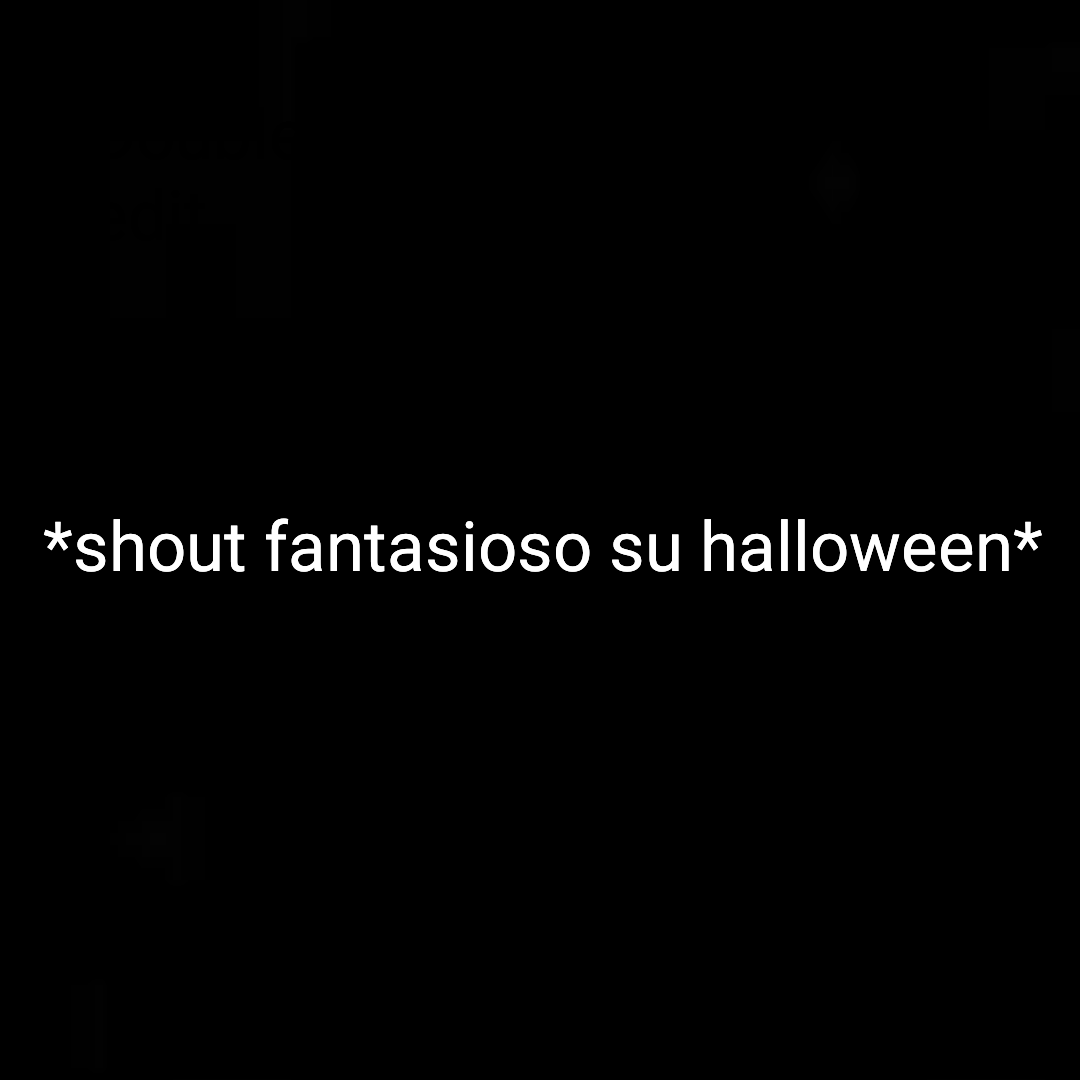Shout fantasioso su halloween  