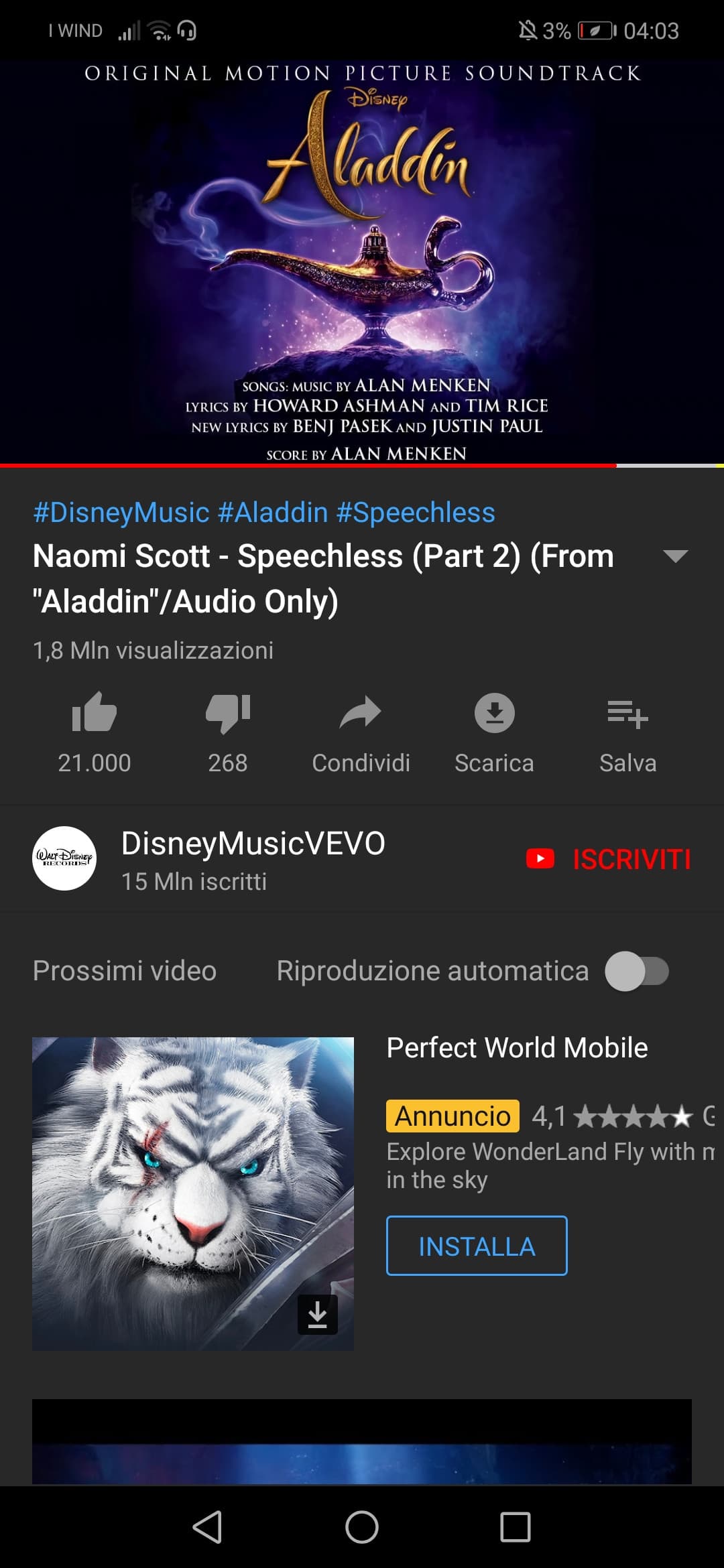 Amo questa fucking song, specialmente in italiano