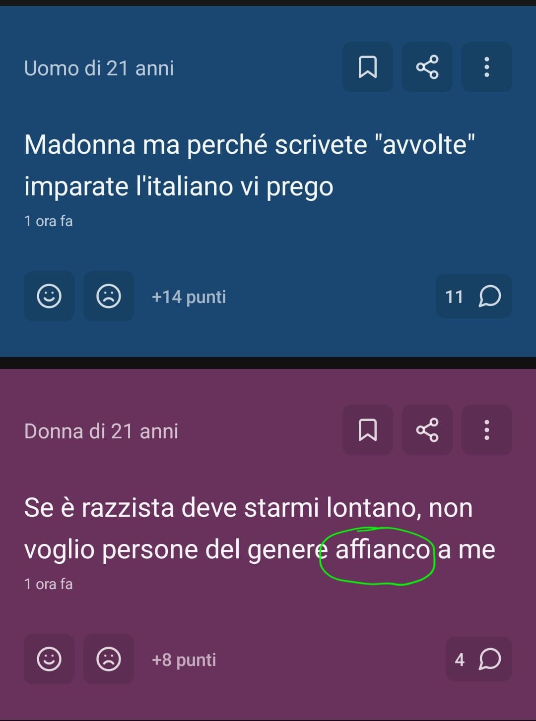 Scusate ma mi fa troppo ridere l'accostamento di questi due segreti