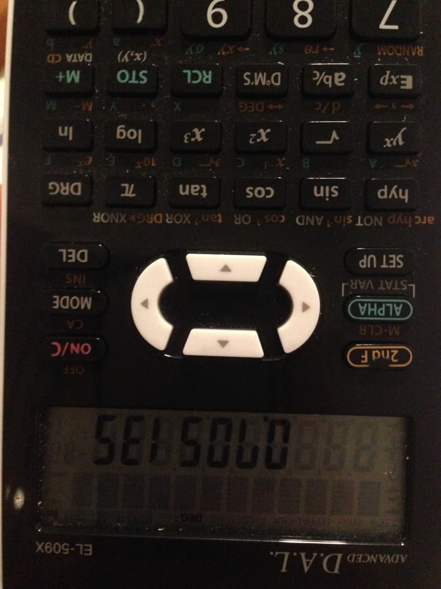Quando anche la calcolatrice te lo ricorda ?