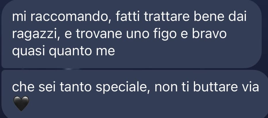 e io piango..penso che ci amiamo seriamente ma a maggio abbiamo chiuso o almeno io e poi mi da ragione anche lui..perché siamo distanti 5 ore😭